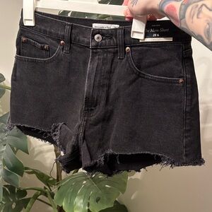 Abercrombie High curve love shorts